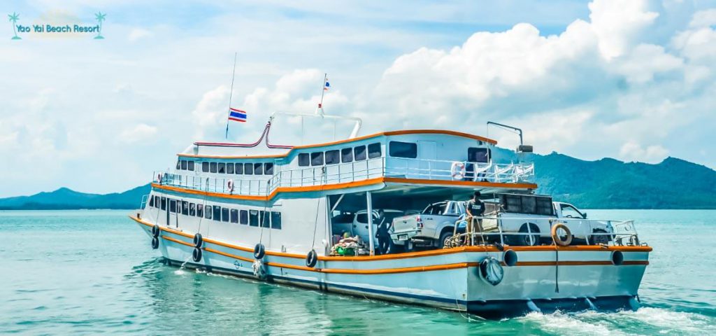 ferry Yao Yai island Thailand