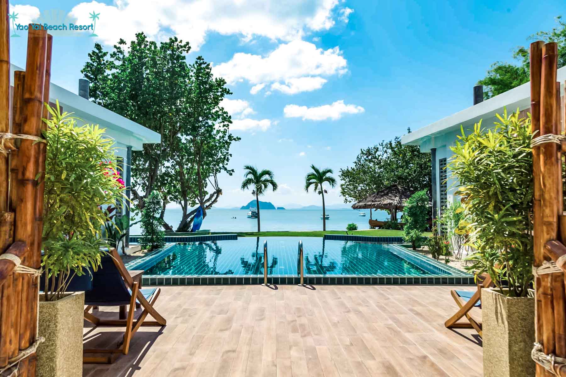 big pool view Yao Yai Beach Resort Thailand